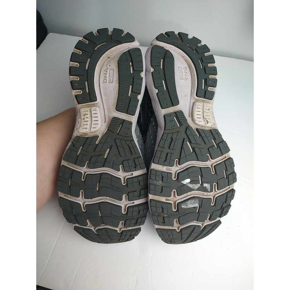 Size 10B - woman Brooks Ghost 13 Gray sneakers activewear - 120338-1B-084 - Picture 5 of 8
